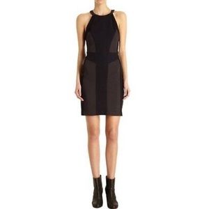 rag & bone Black paneled black dress NWOT